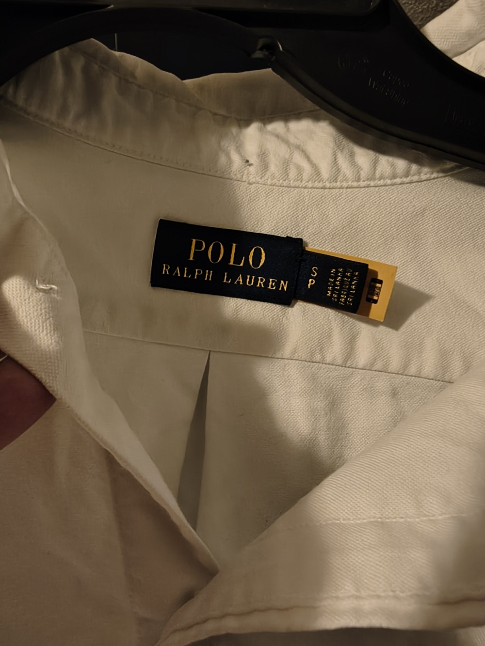 Polo by Ralph Lauren Men's White Button-Up Shirt